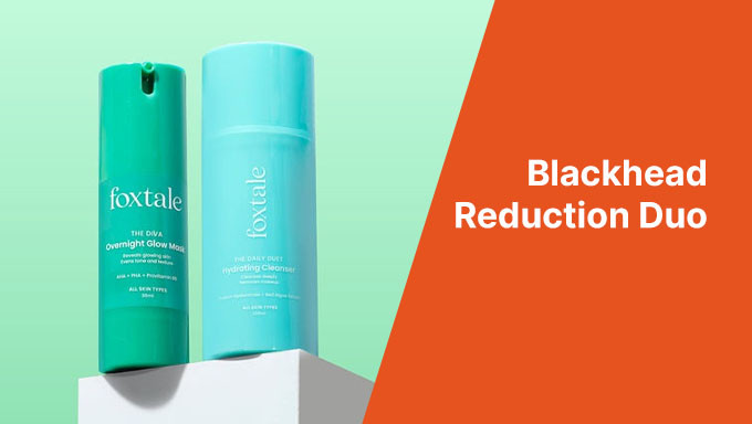 GLOW25 |Upto 25% Off On Foxtail Blackhead Reduction Duo( Hydrating Face Wash + Overnight Glow Mask)+ Free Brightening Under-Eye Mask+ Free Shipping +Extra 5% Off On Prepaid Orders