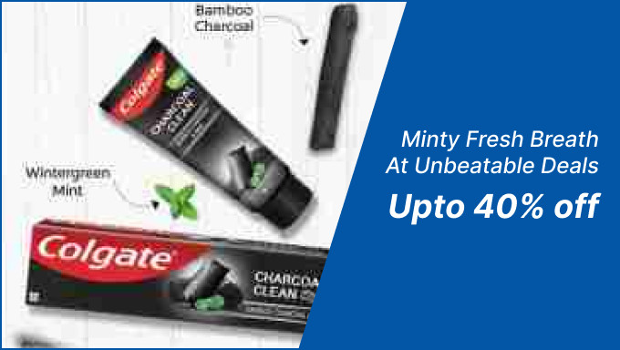 Upto 40% Off On Oral Care Products 