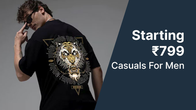 Funky Casuals For Men Under Rs.799