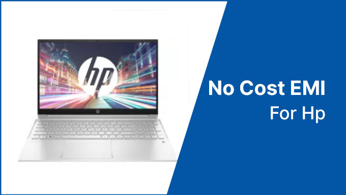 No Cost EMI On HP Laptops