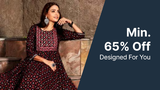 Min. 65% Off On Brands Kimayra,Stylum,Berrylicious & More