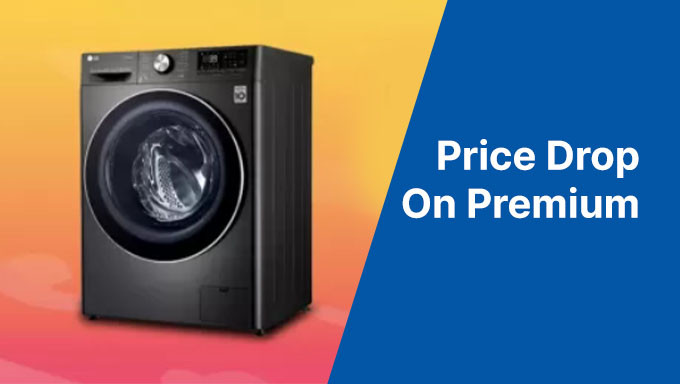 Preminum Washing Machines Starting From Rs. 17,790 +24 Months No Cost EmI+ Bank Offers 