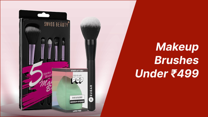 Makeup Brushes Under Rs. 499