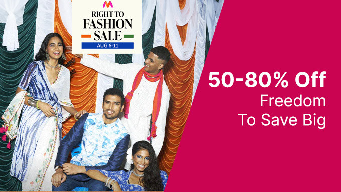 Right To Fashion Sale | Flat 50% To 80% + Extra Rs.200 New User Off + 10% ICICI/Kotak Off