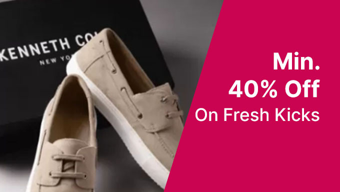 Min. 40% Off On Fresh Kicks Of Brands FCUK, US Polo Assn.,Skechers & More