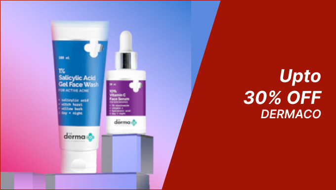 Upto 30% Off On The Derma Co Skin Care