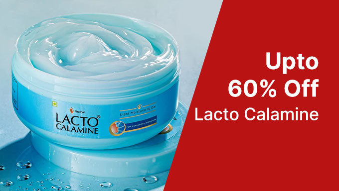 Upto 60% Off On Lacto Calamine 