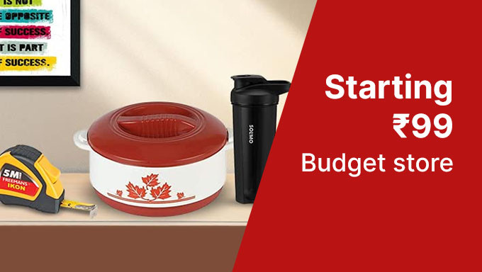 Budget Friendly Products Starting At Rs. 99