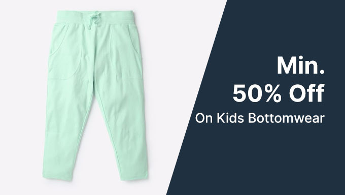 Min 50% Off Kids Bottomwear (Lee Cooper, YB DNMX & More)