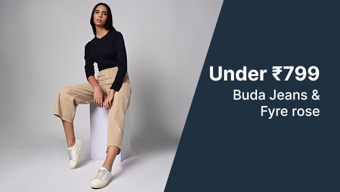 Buda Jeans , Fyre rose Under Rs. 799 For Women ,Men