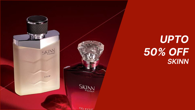 Upto 50% Off On Skinn By Titan Fragrance Range