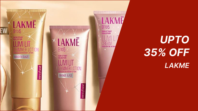 Upto 35% Off On Lakme Highlighter In A Moisturizer Collection