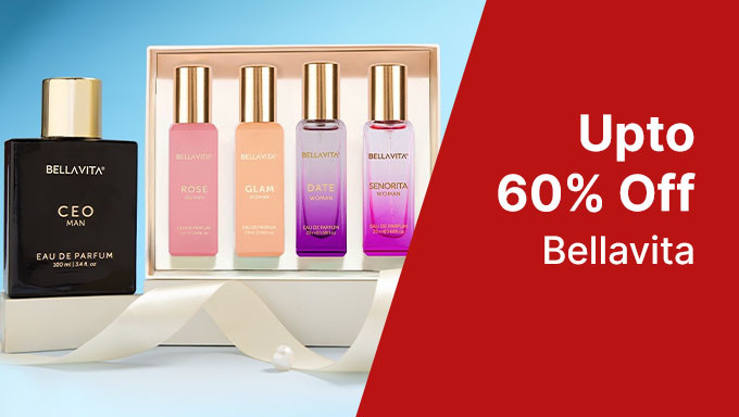 Upto 60% Off on BellaVita Premium & Affordable Perfumes