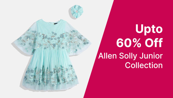 Upto 60% Off Allen Solly Junior Apparel For Boys & Girls