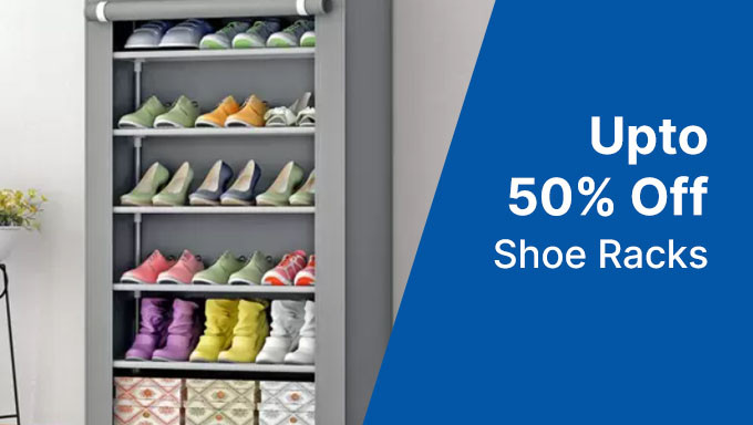 Upto 50% Off & More On Shoe Racks 