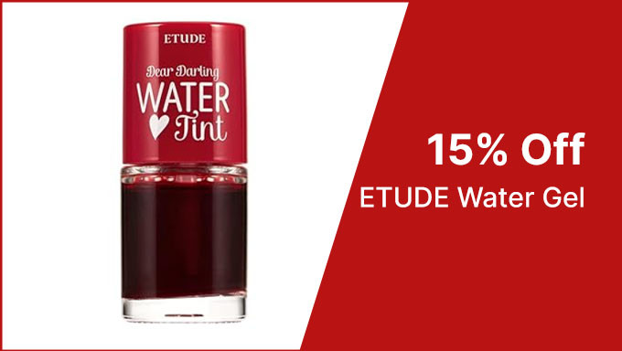 10% Off On ETUDE Dear Darling Water Gel Luminous Lip & Cheek Tint