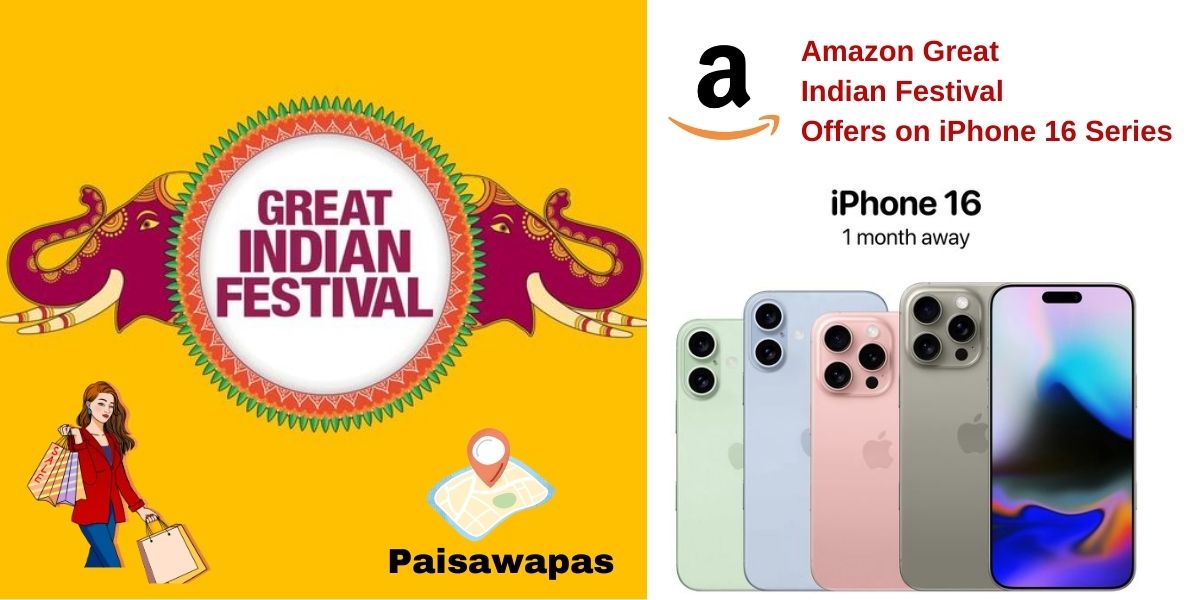 Amazon Great Indian Festival Offers on iPhone 16 Phones 2024