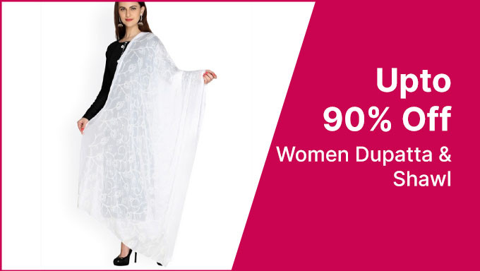 Upto 90% Off On Dupatta & Shawl