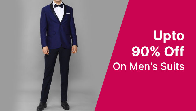 Upto 90% Off On Men's Suits Of Brands Allen Solly, Arrow New York & More 