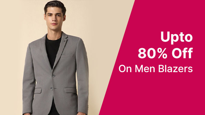 Upto 80% Off On Men Blazers Of Brands Allen Solly,Marks & Spencer & More 