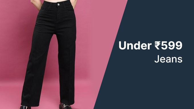 SALE | Jeans & Jeggings Under Rs.599 For Women,Girls,Boys,Men,Infants