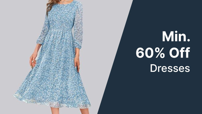 SALE | Min 60% Off Women Dresses from Styli, Kassually & More