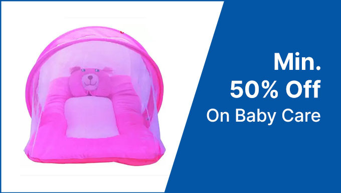 Min 50% Off On Baby Care Buy Diaper & Potty Training,Baby Bath,Hair & Skin Care & More