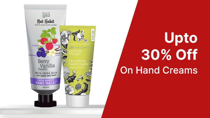 Upto 30% Off On Hand Creams Of Bath & Body Works,Plum,Dove & More