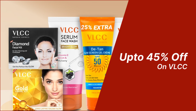 Min 35% Off On VLCC Buy Hair Care,Makeup,manicure & Pedicure Range & More