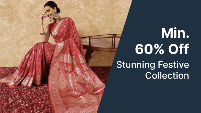 Min 60% Off On Chhabra 555 Buy Women Sarees,Lehenga Choli Sets ,Kurta Suit Sets & More 