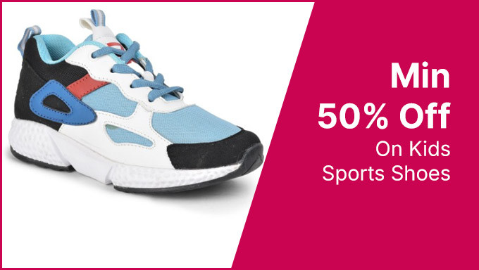 Min 50% Off On Kids Sports Shoes From Brands Puma,Campus,Liberty & More 