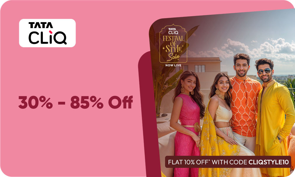 Festival Of Style | Upto 30 To 85% Off On Fashion & Lifestyle Products + Extra 10% Off Using Coupon Code