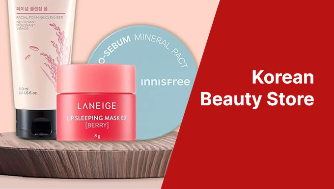 Buy From Korean Beauty Store Get  Hand & Foot Cream ,Serum & Toner,Sheet Mask ,Face Cleanser & More 