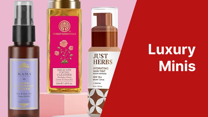 Buy Luxury Minis Starting At Rs.287 Only Buy Fragrances,Skincare ,Haircare & More 