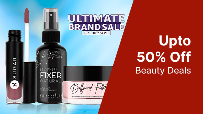  Ultimate Brand Sale | Upto 50% Off on Top Brands