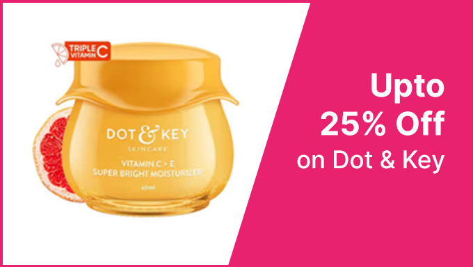 SKINTASTIC SALE | Up to 25% Off Dot & Key + Free Bestseller On orders Above Rs.599