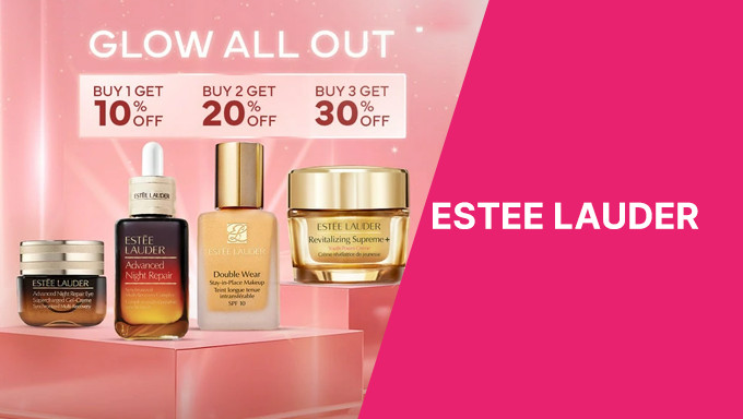 SKINTASTIC SALE | Buy 1 Get 10% Off ,Buy 2 Get 20% Off,Buy 3 Get 30% Off On Estee Lauder