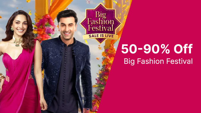 Myntra Big Fashion Festival| Flat 50% To 90% + Extra Rs.200 Off For New Users + 10% Off On Selected Bank