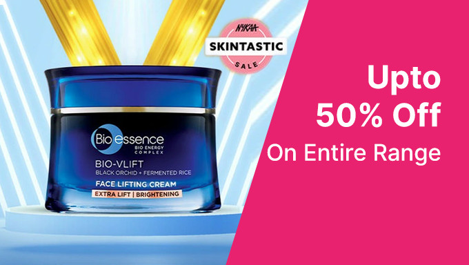 SKINTASTIC SALE | Upto 50% Off On Bioessence Entire Range 