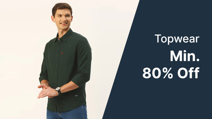 Min 80% Off On Topwear From Tom Hiddle, Bullmer and More