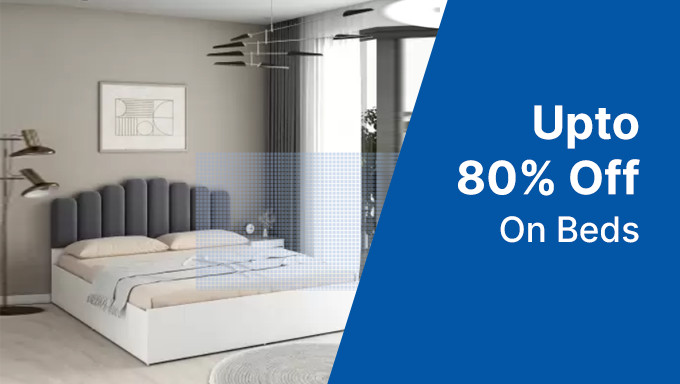 Upto 80% Off On Beds Buy Bamboo,Engineered Wood & More Beds 