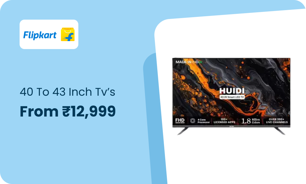 40 To 43 Inch Tv’s From 12,999