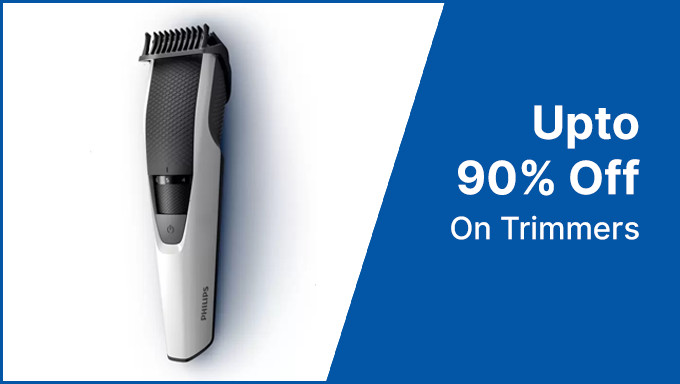 Upto 90% Off On Trimmers Starting At Rs.193