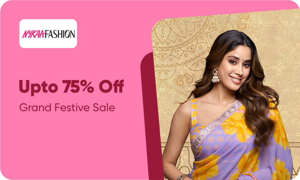 Nykaa Grand Festive Sale | Upto 75% Off On Fashion & Lifestyle Products