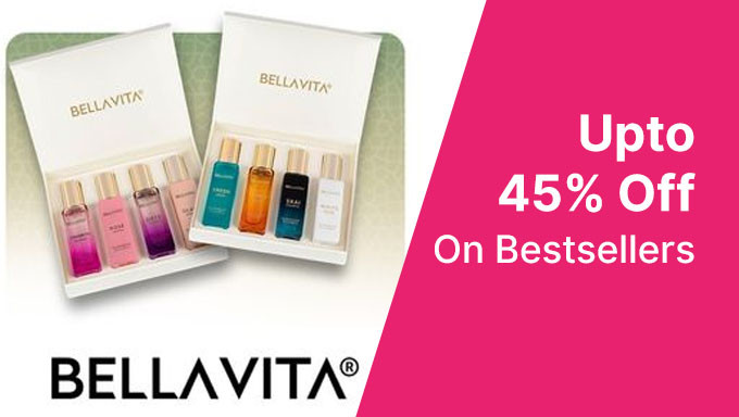 Upto 45% Off On Bellavita Bestsellers Buy Makeup,Oud,Gift Sets Range & More