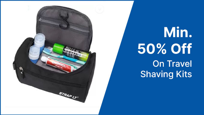 Min 50% Off On Travel Shaving Kits Buy Travel Shaving Bag,Travel Shaving Kit & More