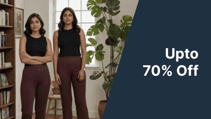 Upto 70% Off On Blissclub Buy Women's Trousers,Pants & More