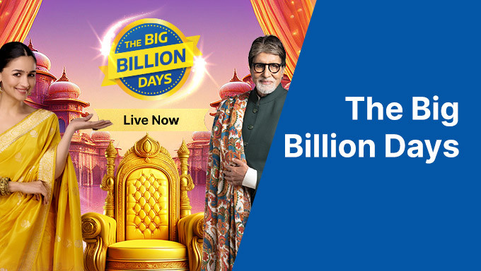 THE BIG BILLION DAYS | Upto 80% Off + Extra 10% OFF On Selected Bank Card On Appliance, Electronics, Fashion & More