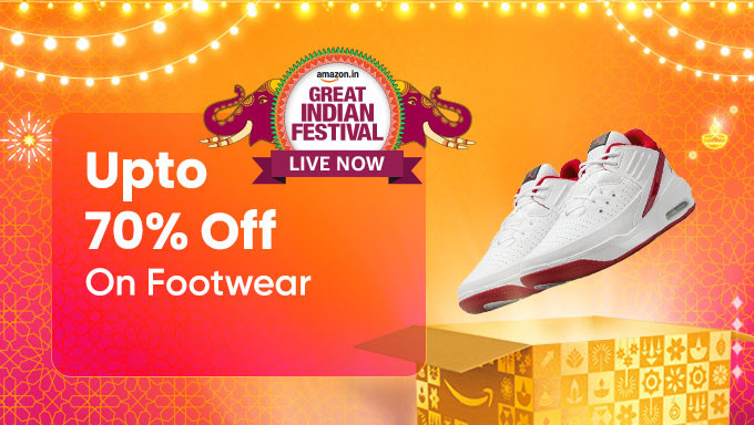 Upto 70% OFF On Footwear