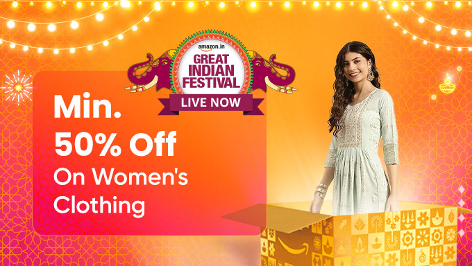 Minimum 50% Off On Women's Clothing 